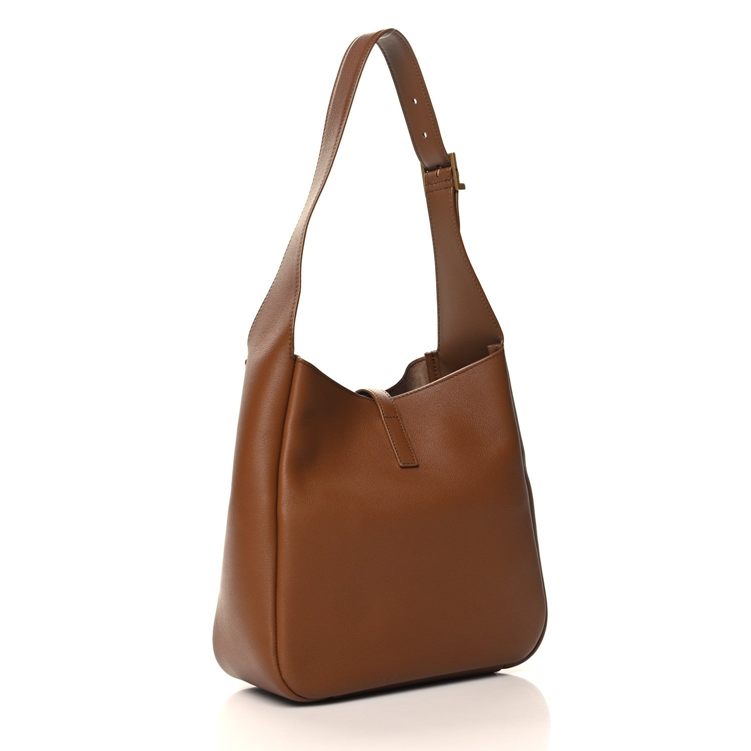 Saint Laurent Smooth Calfskin Small Le 5 A 7 Soft Hobo Fox 3 of 9
