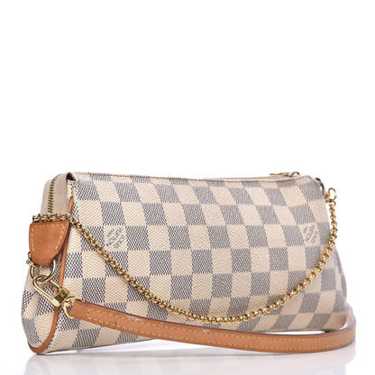 Louis Vuitton Damier Azur Eva Clutch 3 of 12