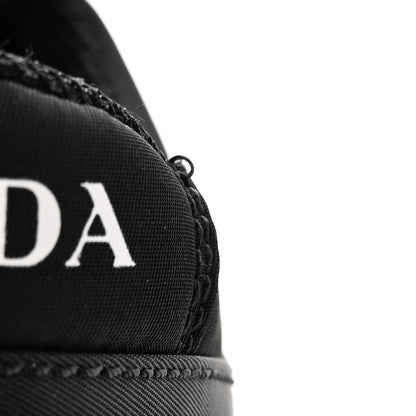 Prada Re-Nylon Triangle Logo Quilted Sneakers 38.5 Black 14 of 14