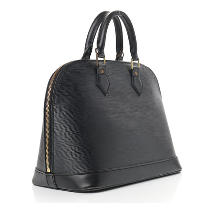Louis Vuitton Epi Alma PM Black 3 of 17