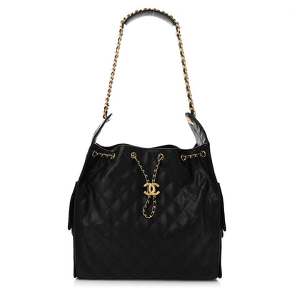 Chanel Caviar Quilted Medium Chanel 25 Handbag Black 1 of 11