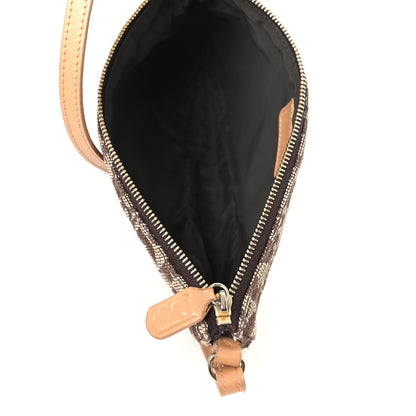 Christian Dior Monogram Mini Saddle Pochette Brown 5 of 12