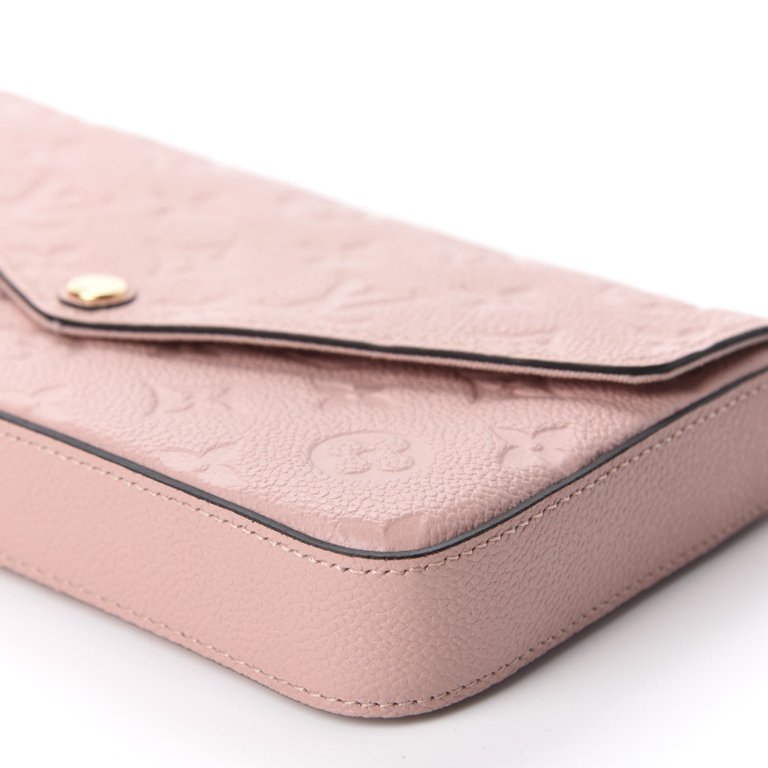 Louis Vuitton Empreinte Pochette Felicie Chain Wallet Rose Poudre 6 of 13