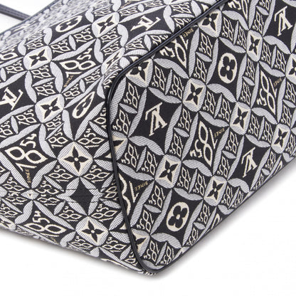 Louis Vuitton Jacquard Since 1854 Neverfull MM Grey 6 of 10