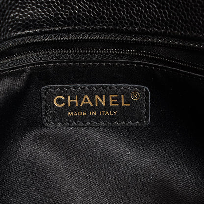 Chanel Caviar Quilted Grand Shopping Tote GST Black 6 of 7