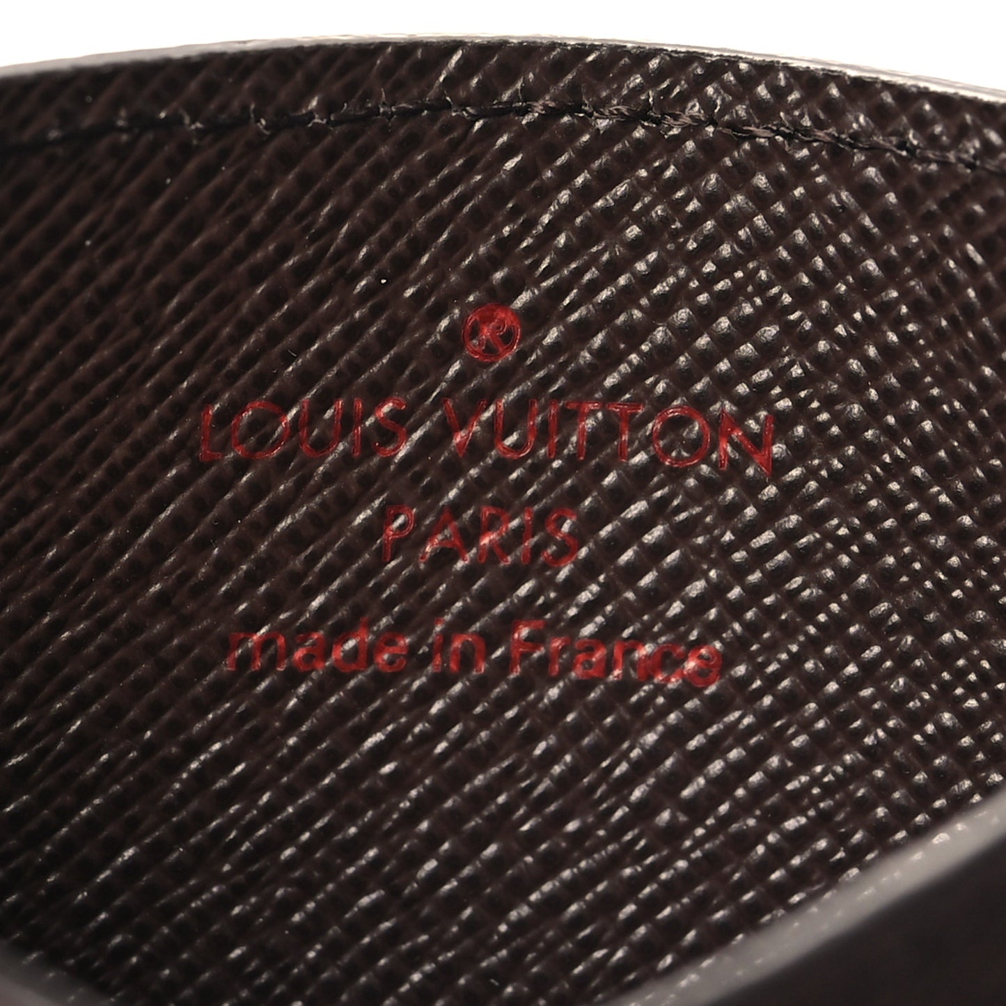 Damier Ebene Card Holder