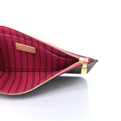 Louis Vuitton Monogram Neverfull MM GM Pochette Pivoine 5 of 7