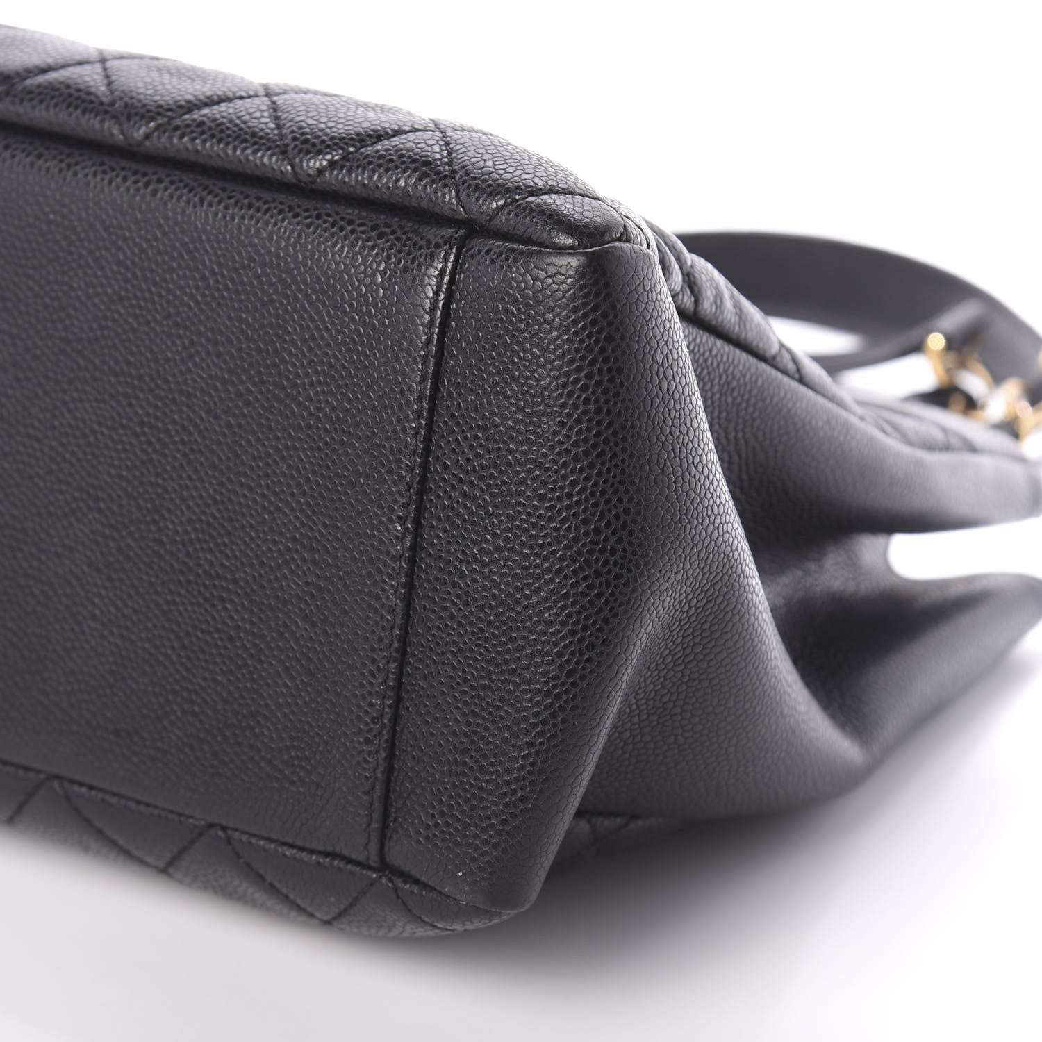 Chanel Caviar Quilted Grand Shopping Tote GST Black 10 of 10
