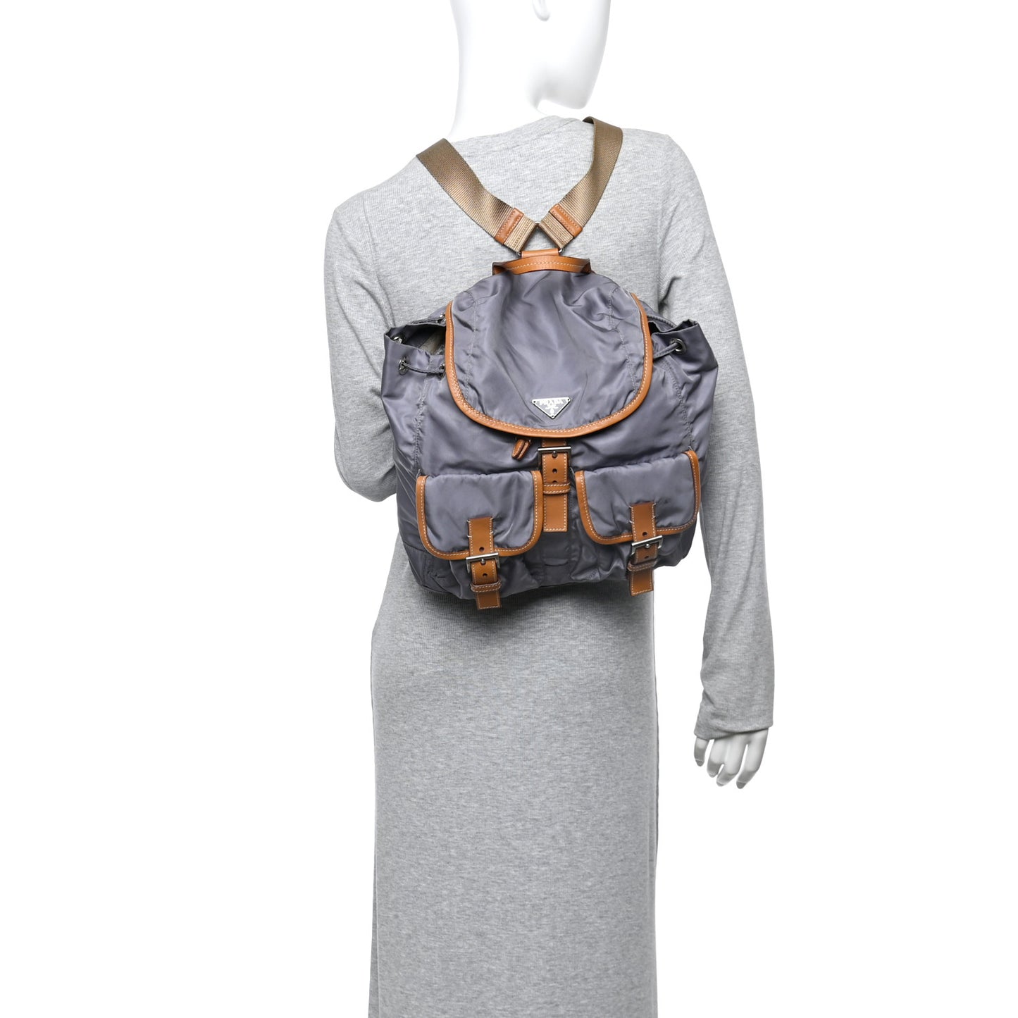 Nylon Vela Backpack Ardesia