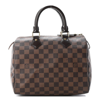 Louis Vuitton Damier Ebene Speedy 25 1 of 10