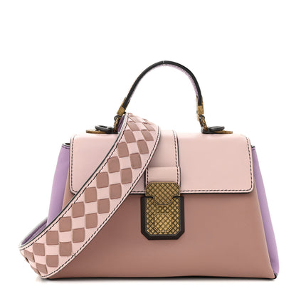 Bottega Veneta Nappa Multicolor Mini Piazza Bag Deco Rose Quartz Wisteria 1 of 17
