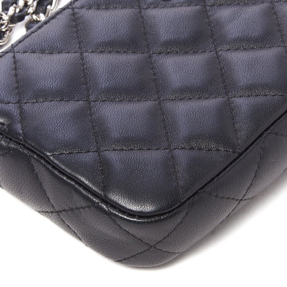 Chanel Lambskin Quilted Small Clutch With Chain Black 6 of 14