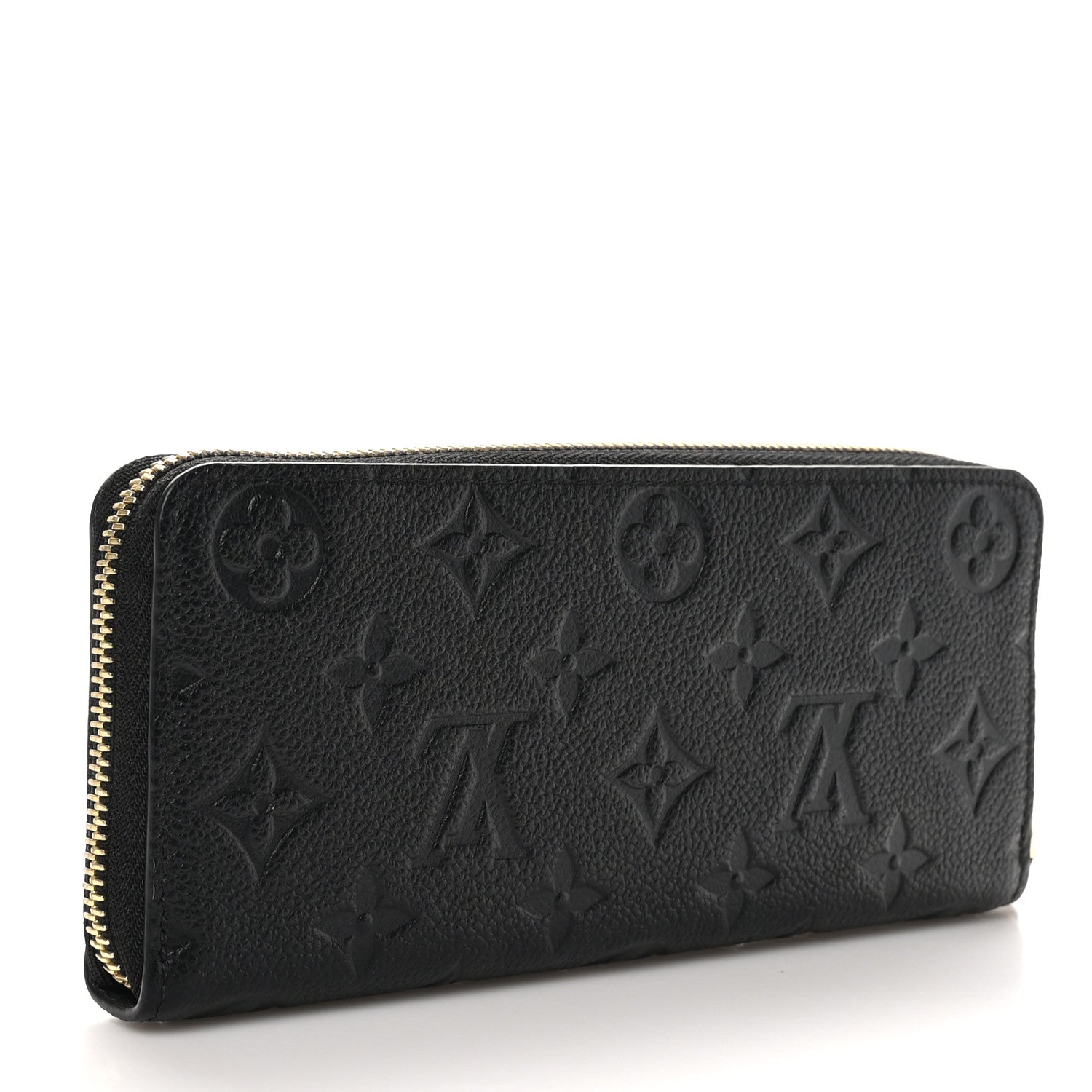 Louis Vuitton Empreinte Clemence Wallet Black 3 of 8