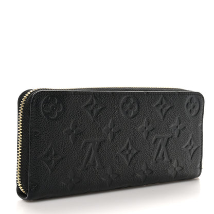 Louis Vuitton Empreinte Clemence Wallet Black 3 of 8