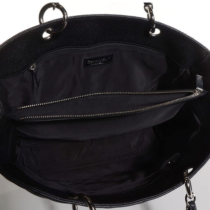Chanel Caviar Quilted Grand Shopping Tote GST Black 5 of 7