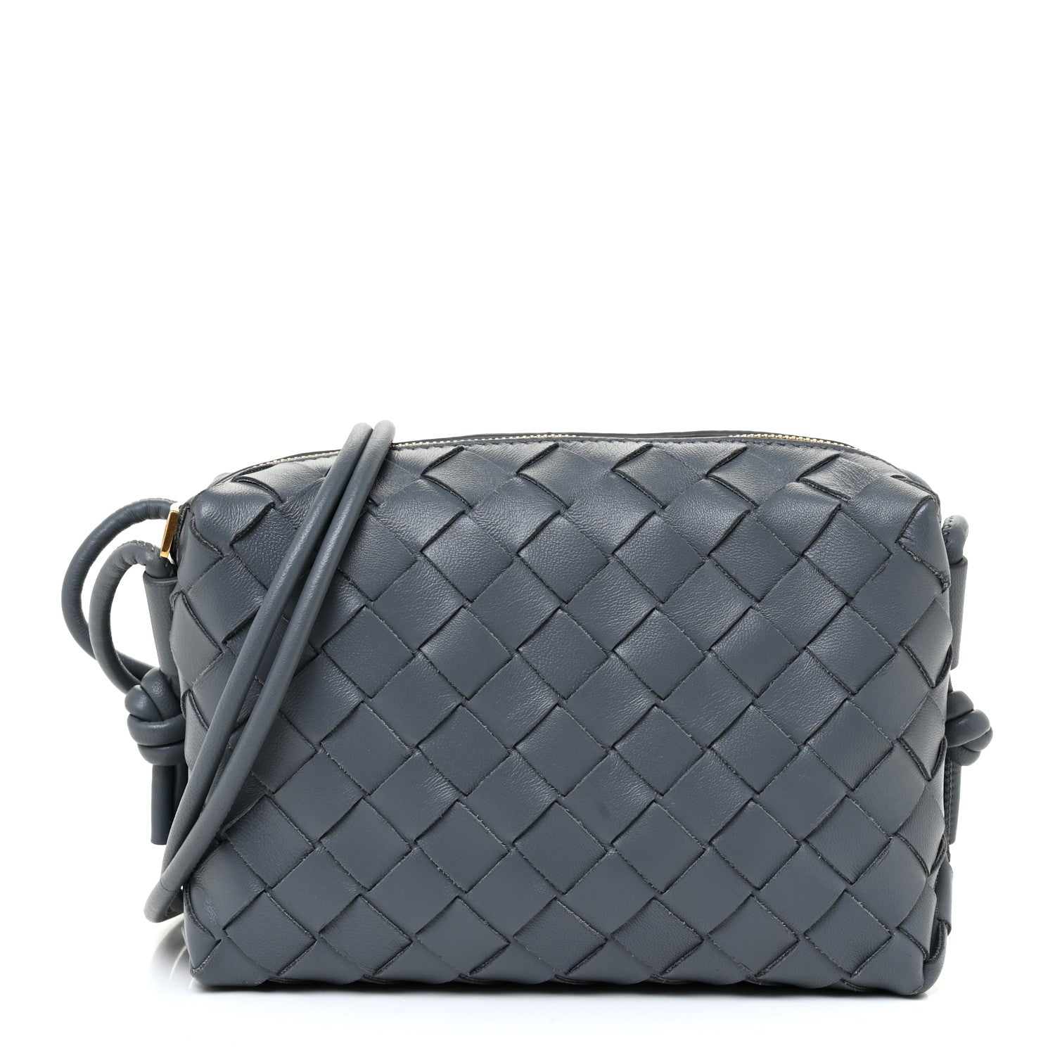 Bottega Veneta Nappa Intrecciato Mini Loop Camera Bag Thunder 1 of 13