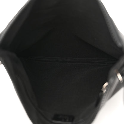 Gucci Nylon Monogram Medium Flat Messenger Bag Black 5 of 11