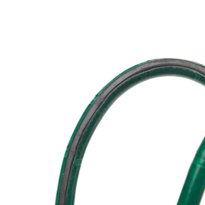 Hermes Matte Alligator Birkin 35 Malachite 16 of 18