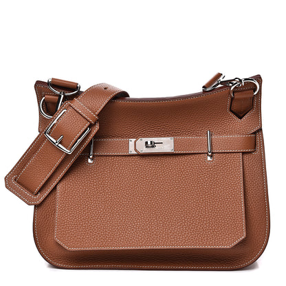Hermes Taurillon Clemence Jypsiere 31 Gold 1 of 9