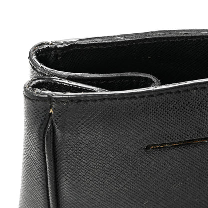 Prada Saffiano Lux Large Tote Black 9 of 10