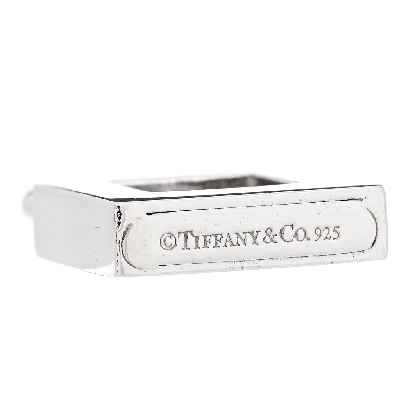 Sterling Silver Letter I Lock Charm Pendant