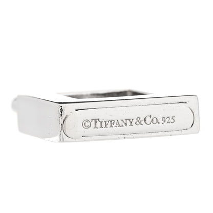 Tiffany Sterling Silver Letter I Lock Charm Pendant 4 of 4
