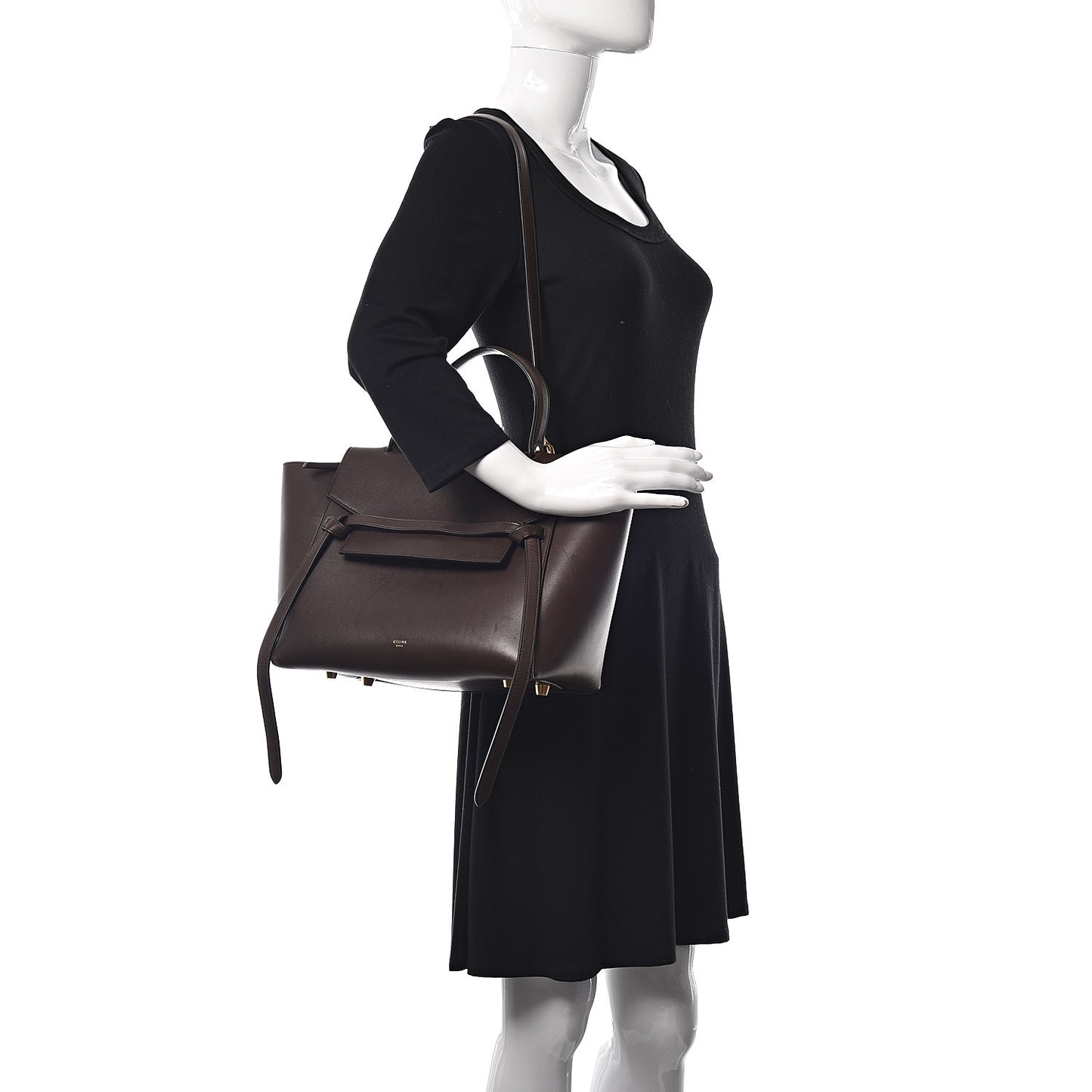 Supersoft Calfskin Mini Belt Bag Wood