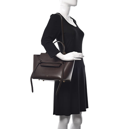 Celine Supersoft Calfskin Mini Belt Bag Wood 2 of 16