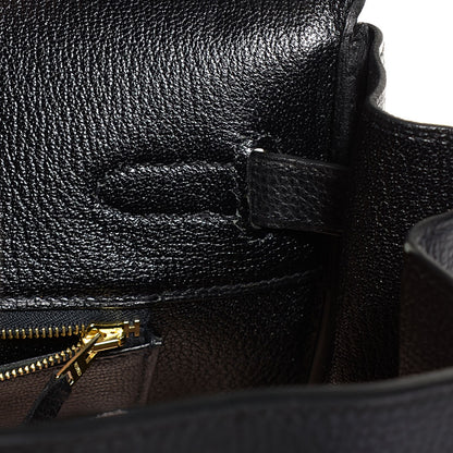 Hermes Vache Liegee Birkin 35 Black 17 of 23