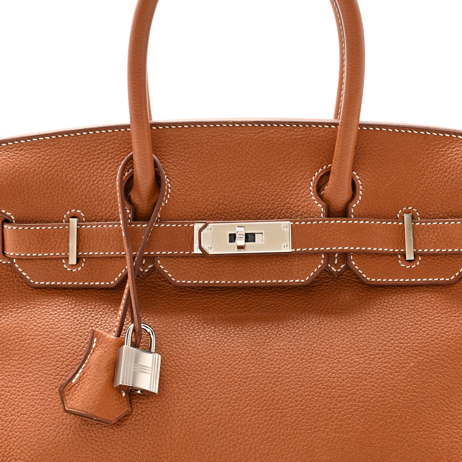 Hermes Natural Barenia Faubourg Birkin 30 Fauve 7 of 12