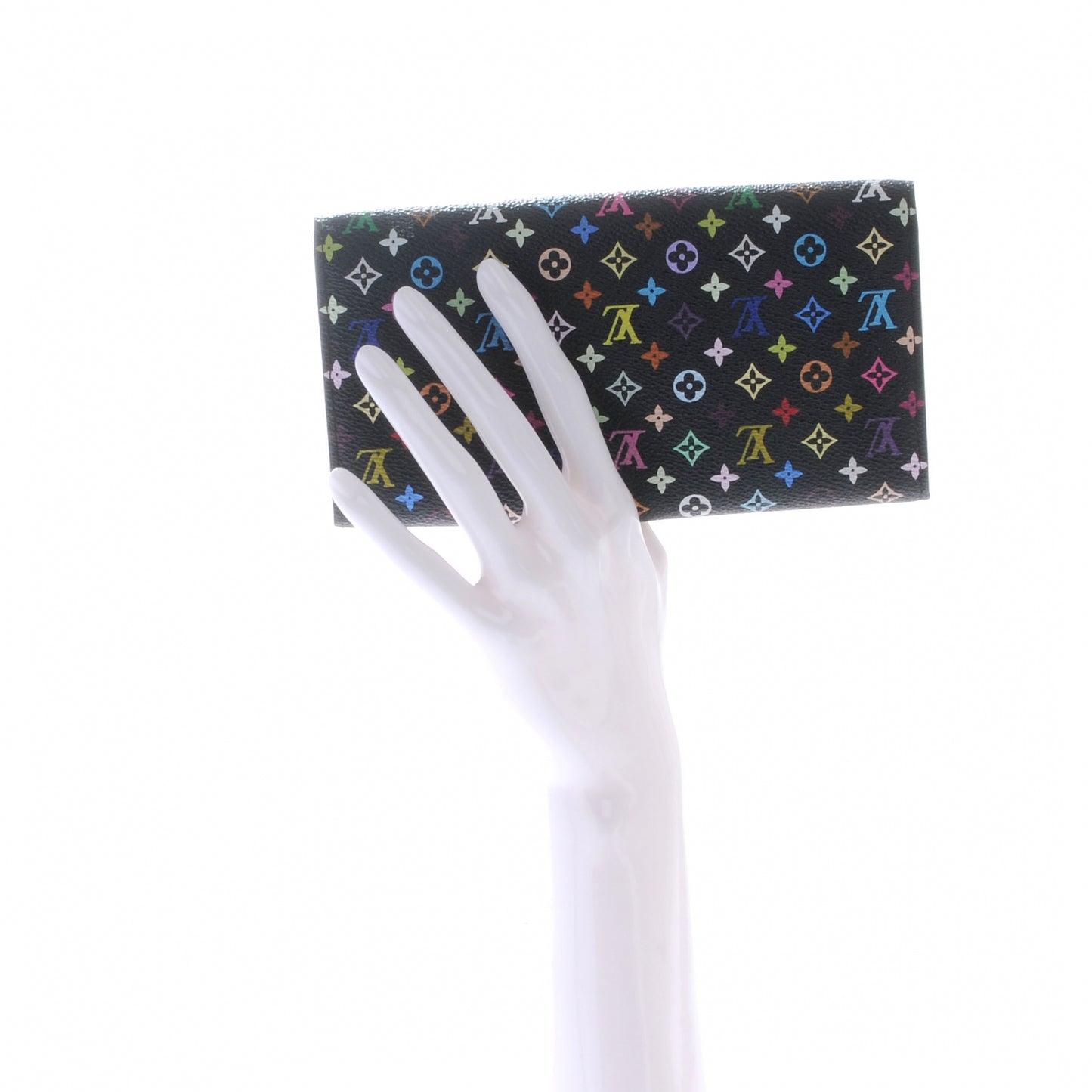 Monogram Multicolor Sarah Wallet Black