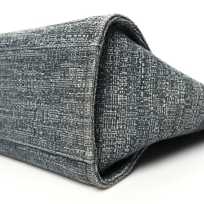 Chanel Canvas Medium Deauville Tote Charcoal 10 of 10