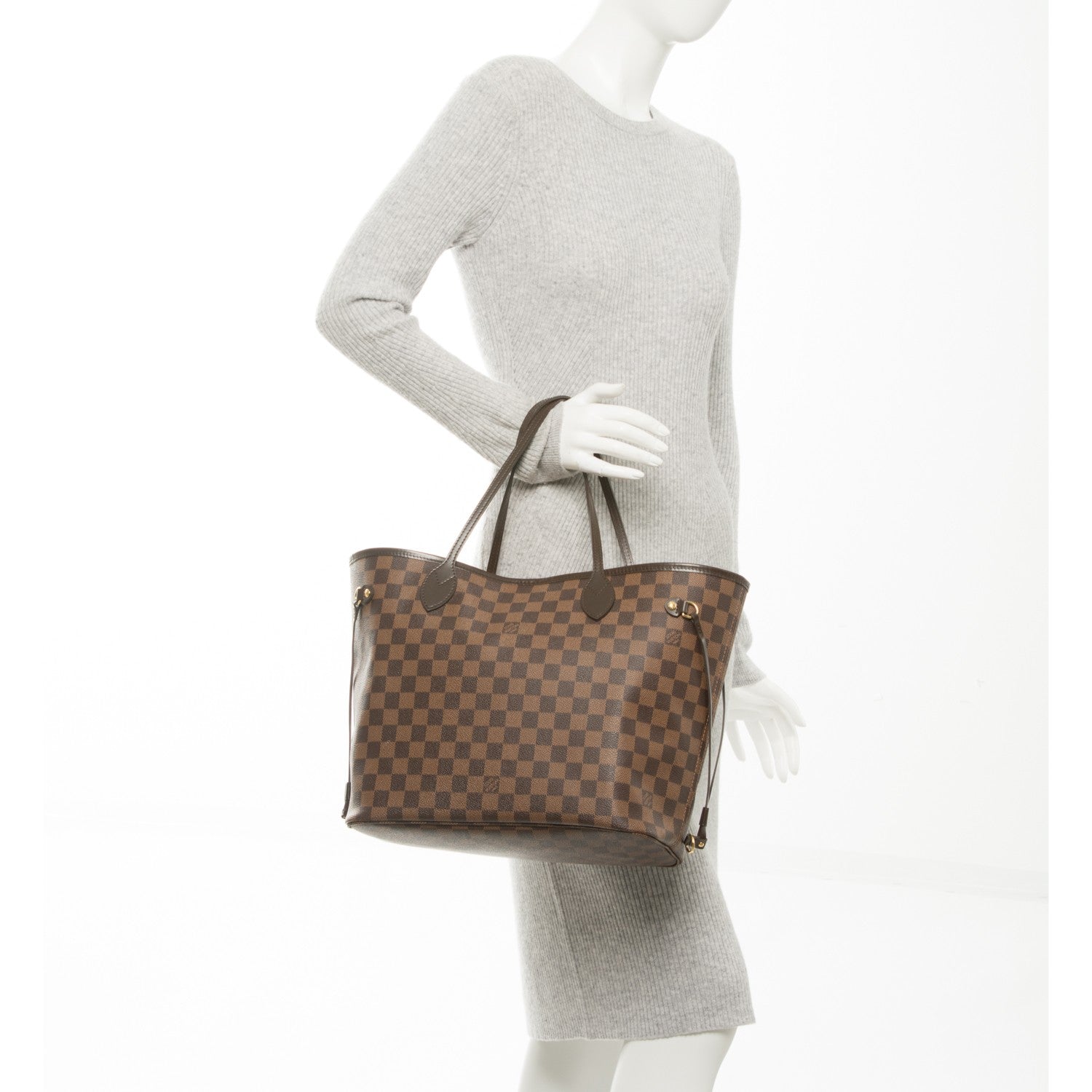 Louis Vuitton Damier Ebene Neo Neverfull MM 4 of 16