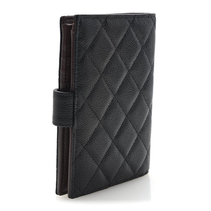 Chanel Caviar Quilted Passport Holder Black 3 of 8