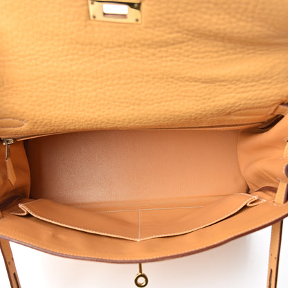 Hermes Taurillon Clemence Kelly Retourne 32 Sable 6 of 34