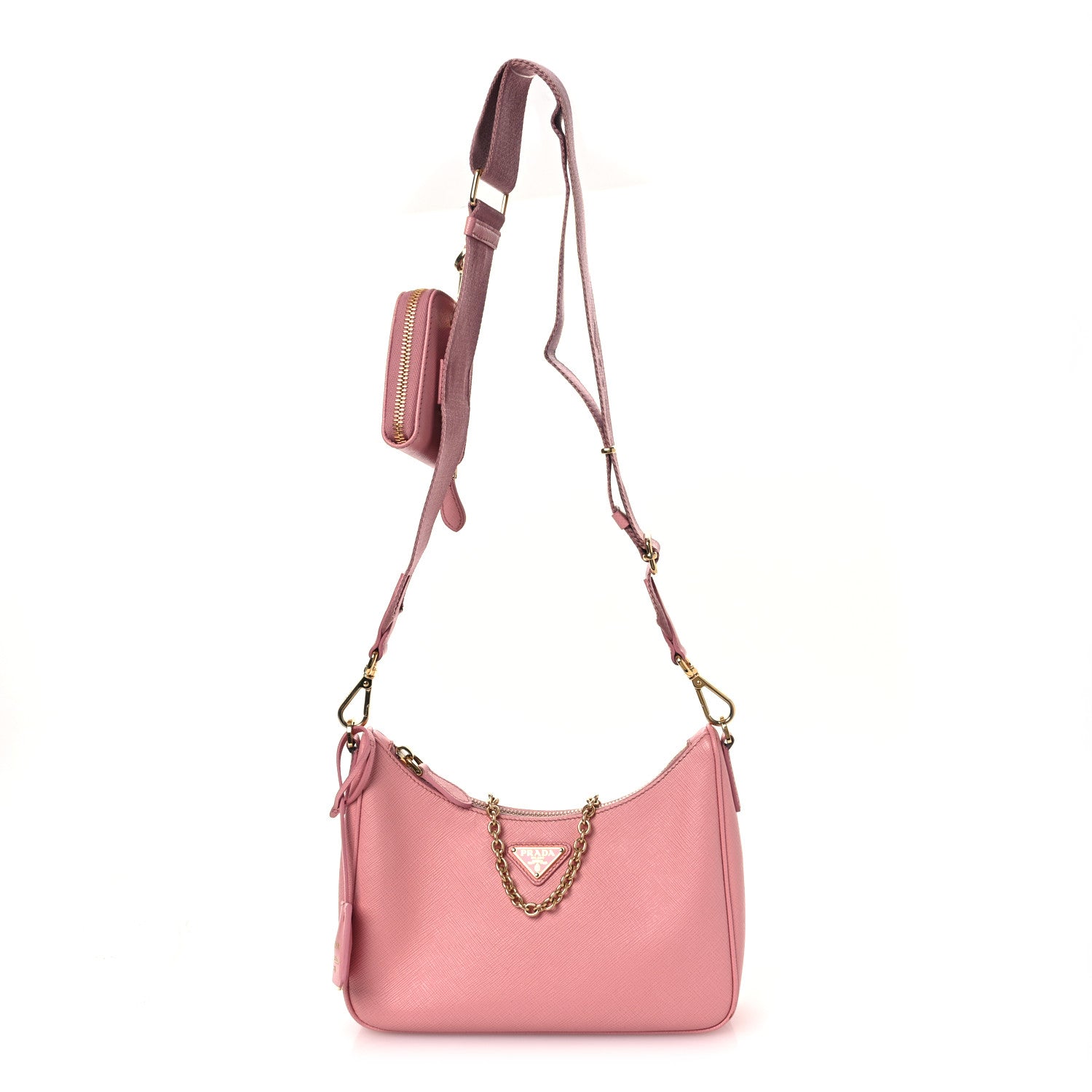 Prada Saffiano Lux Re-Edition 2005 Shoulder Bag Petalo 1 of 14