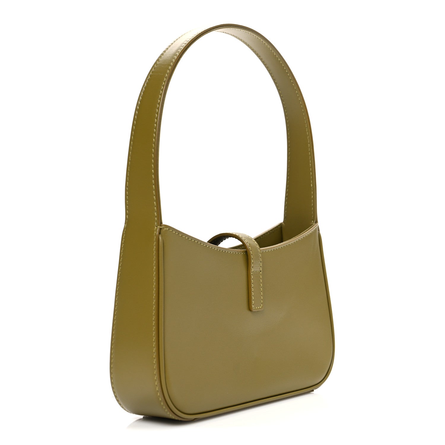 Saint Laurent Smooth Calfskin Le 5 A 7 Hobo Mini Olive Drab 3 of 10