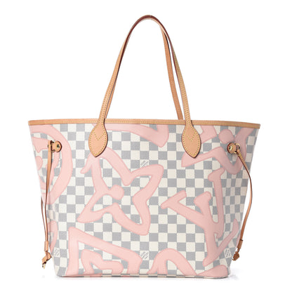 Louis Vuitton Damier Azur Tahitienne Neverfull MM 1 of 15