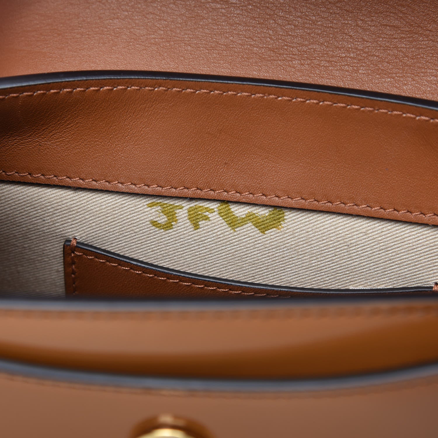 Chloe Patent Calfskin Small Tess Bag Caramel 8 of 11