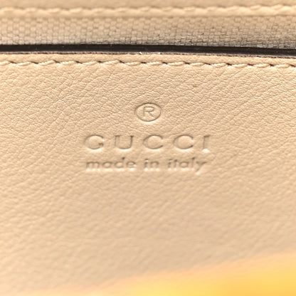 Gucci Wonka Grain Calfskin Diana Bamboo Clutch With Chain Oatmeal 6 of 10