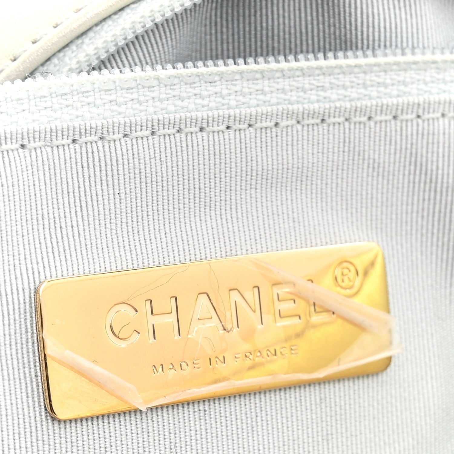 Chanel Iridescent Calfskin Quilted Medium Chanel 19 Flap  White 6 of 10