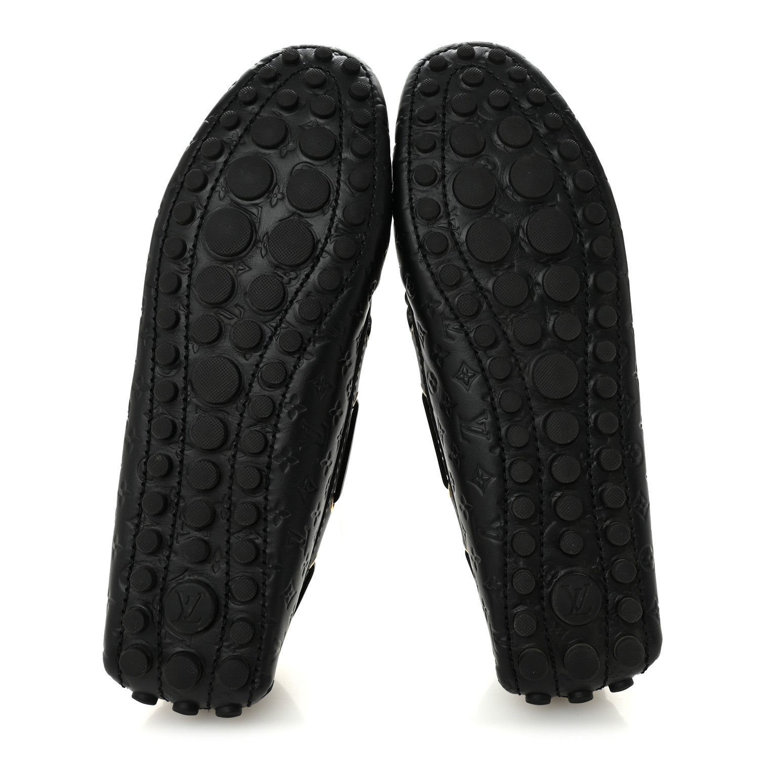 Louis Vuitton Empreinte Monogram Gloria Flat Loafers 40 Black 6 of 10