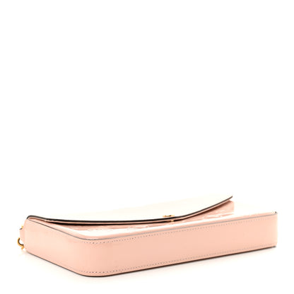 Louis Vuitton Vernis Pochette Felicie Chain Wallet Rose Ballerine 5 of 11