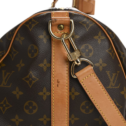 Louis Vuitton Monogram Keepall Bandouliere 55 11 of 13