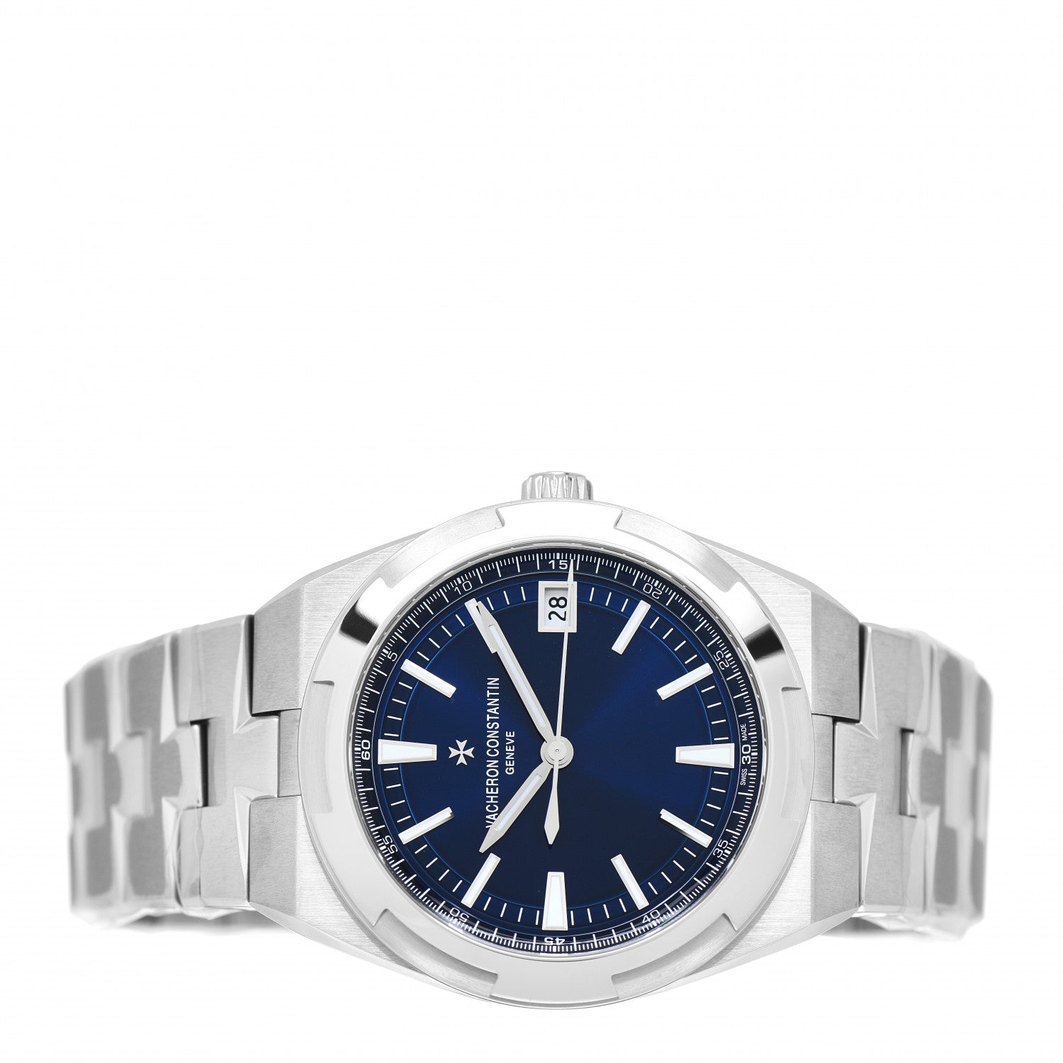 Vacheron Constantin Stainless Steel 41mm Overseas Automatic Watch Blue 4500V/110A-B128 2 of 5