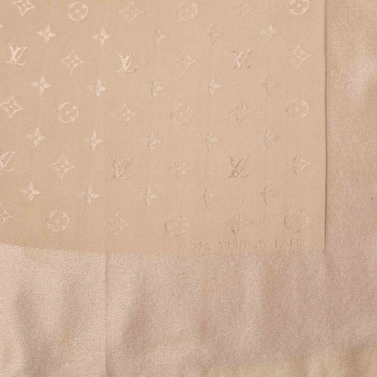 Louis Vuitton Silk Monogram Monaco Scarf 3 of 6