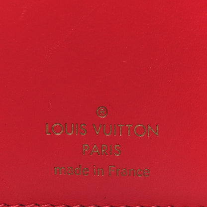 Louis Vuitton Taurillon Capucines Compact Wallet Scarlet 6 of 9
