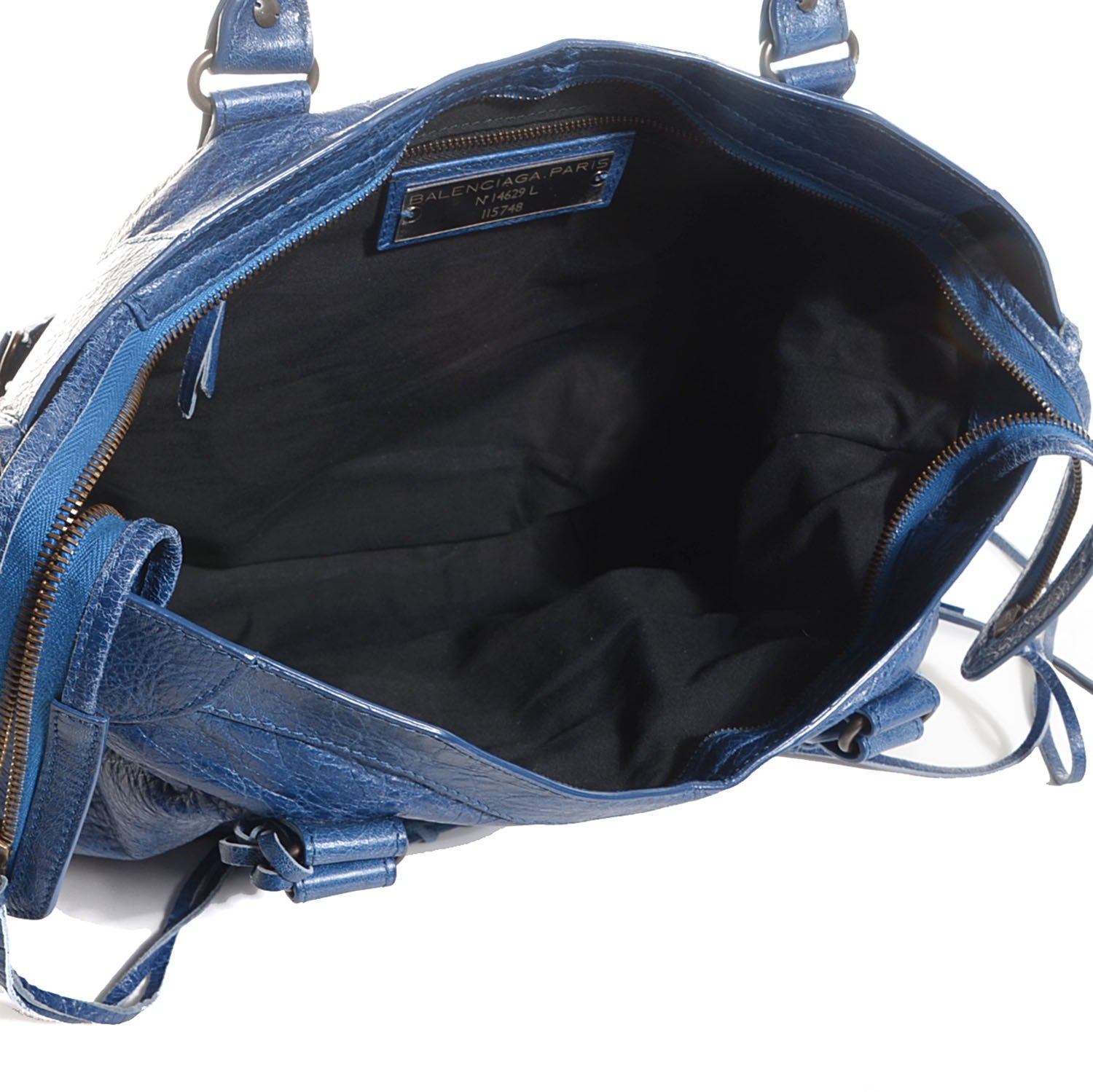 Balenciaga Agneau Classic Hardware City Bleu Cobalt Bleu Electric 6 of 18