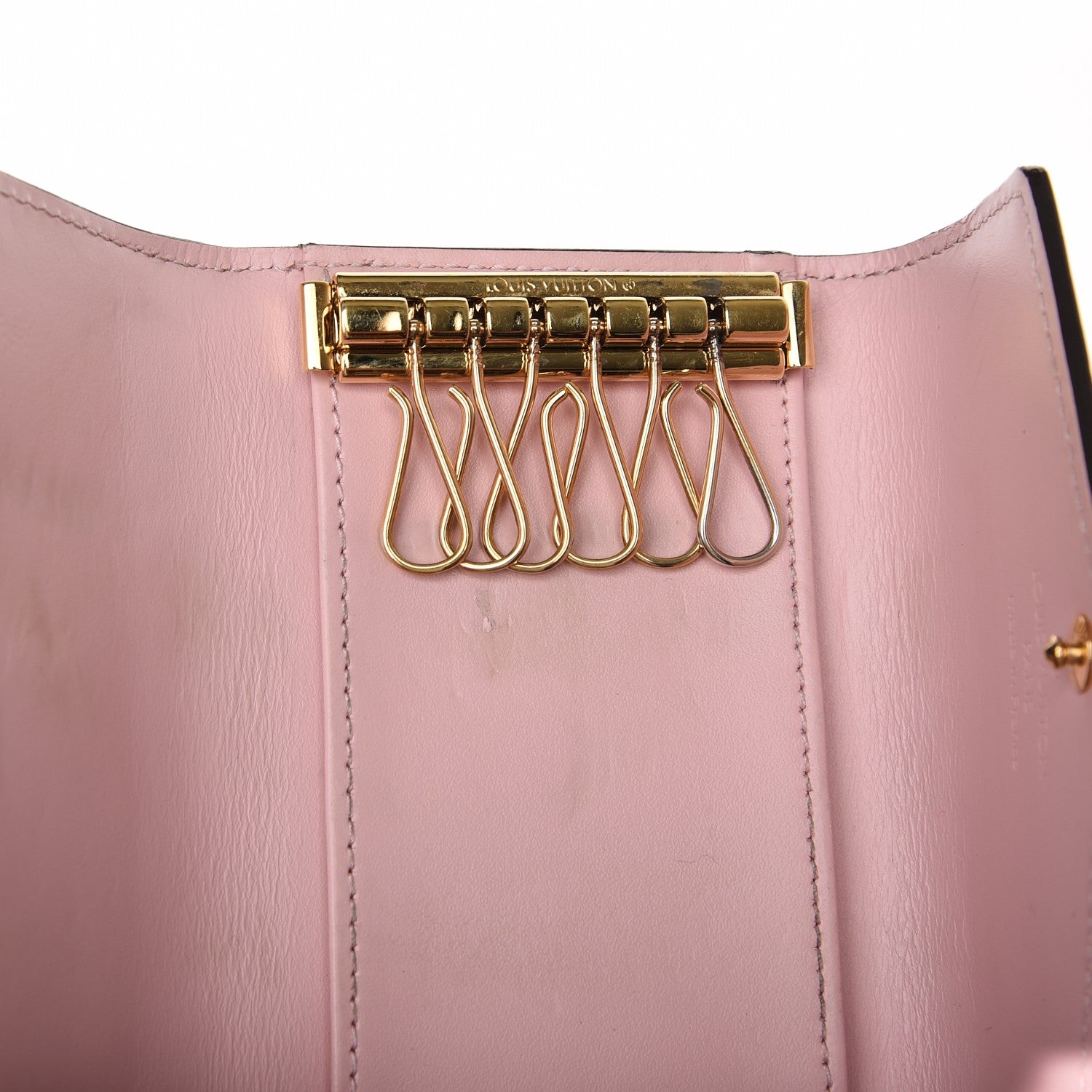 Louis Vuitton Vernis Multicles 6 Key Holder Rose Ballerine 7 of 9