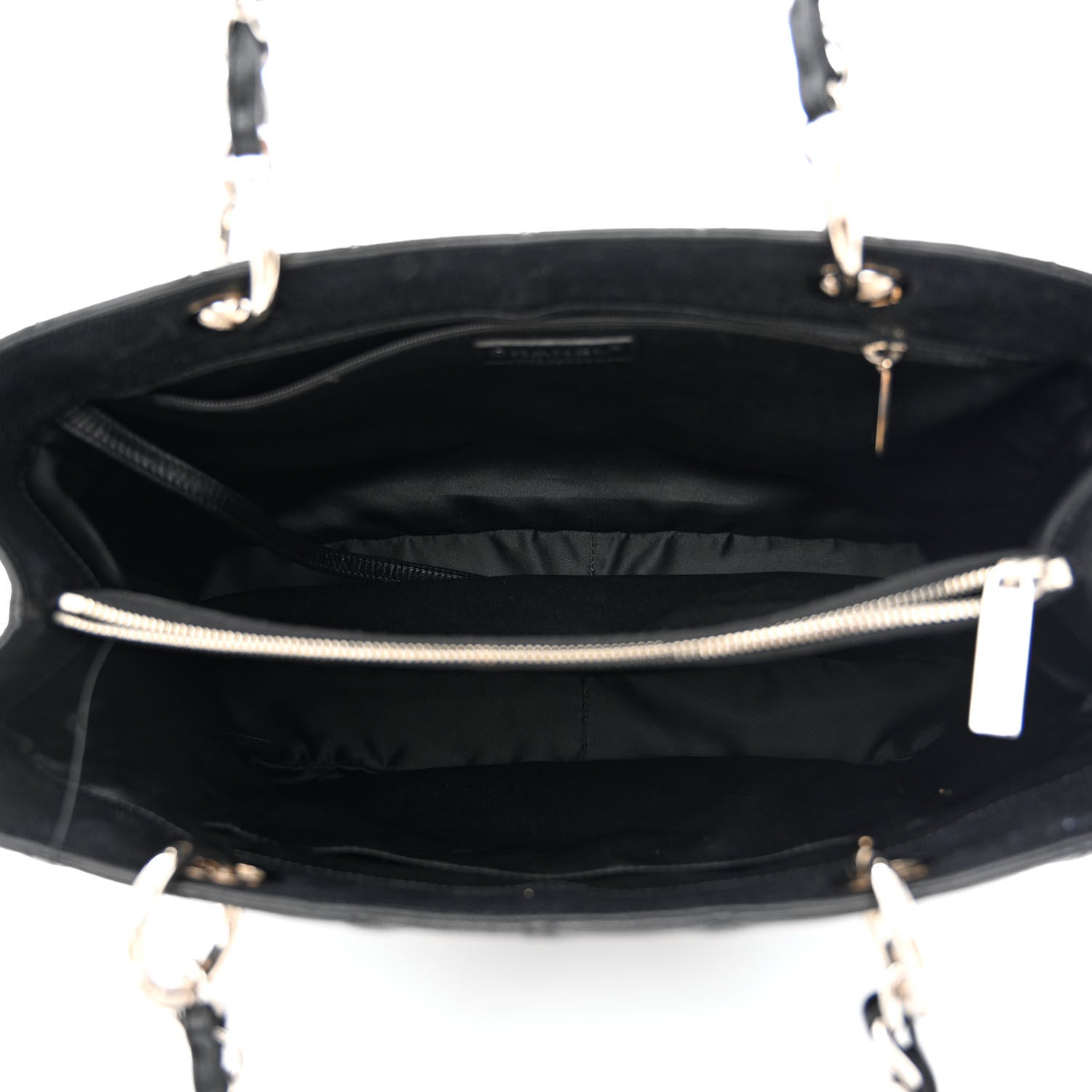 Chanel Caviar Quilted Grand Shopping Tote GST Black 5 of 16